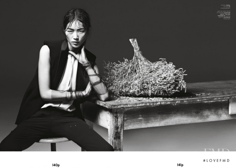 Liu Wen featured in Le cose di ogni giorno raccontano segreti a chi le sa guardare, March 2012