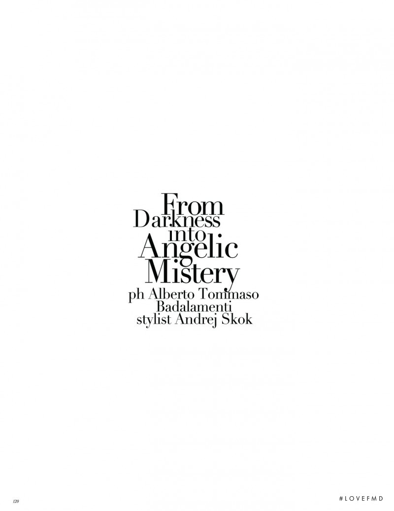 From Darkness Into Angelic Mystery, March 2012