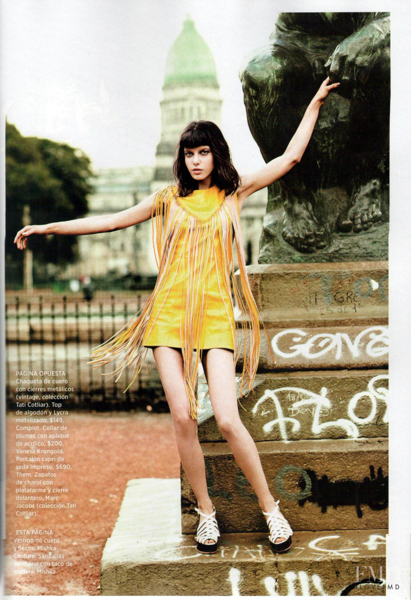 Tatiana Cotliar featured in Brotes De Primavera, September 2012