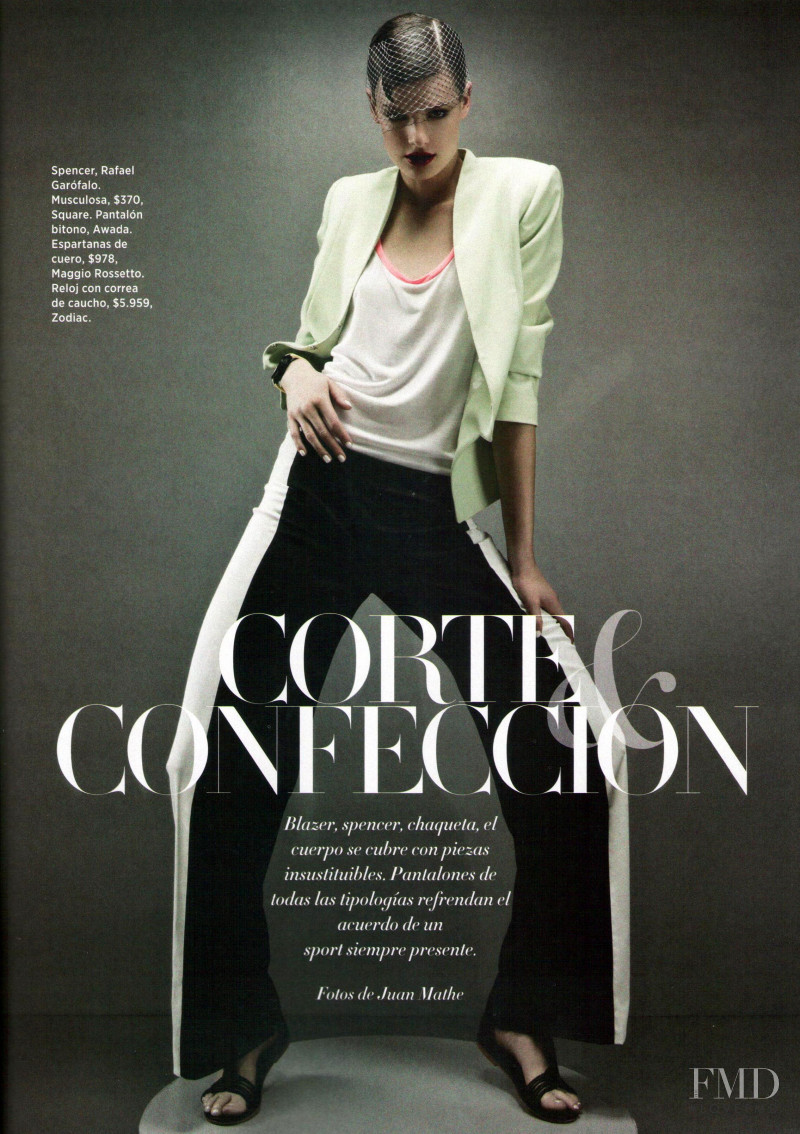 Paula Bertolini featured in Corte and Confeccion, September 2012