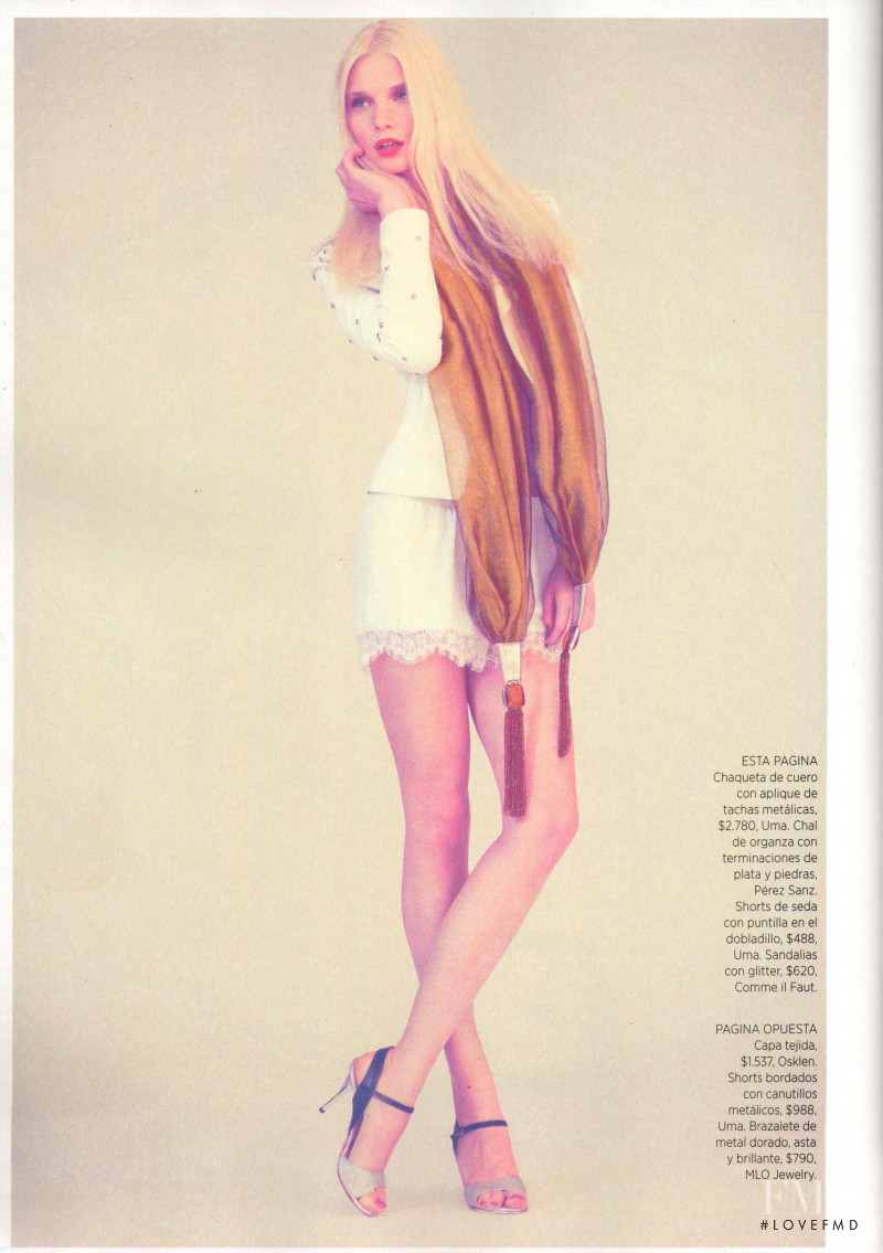 Daria Zhemkova featured in La Bella Daria, August 2012