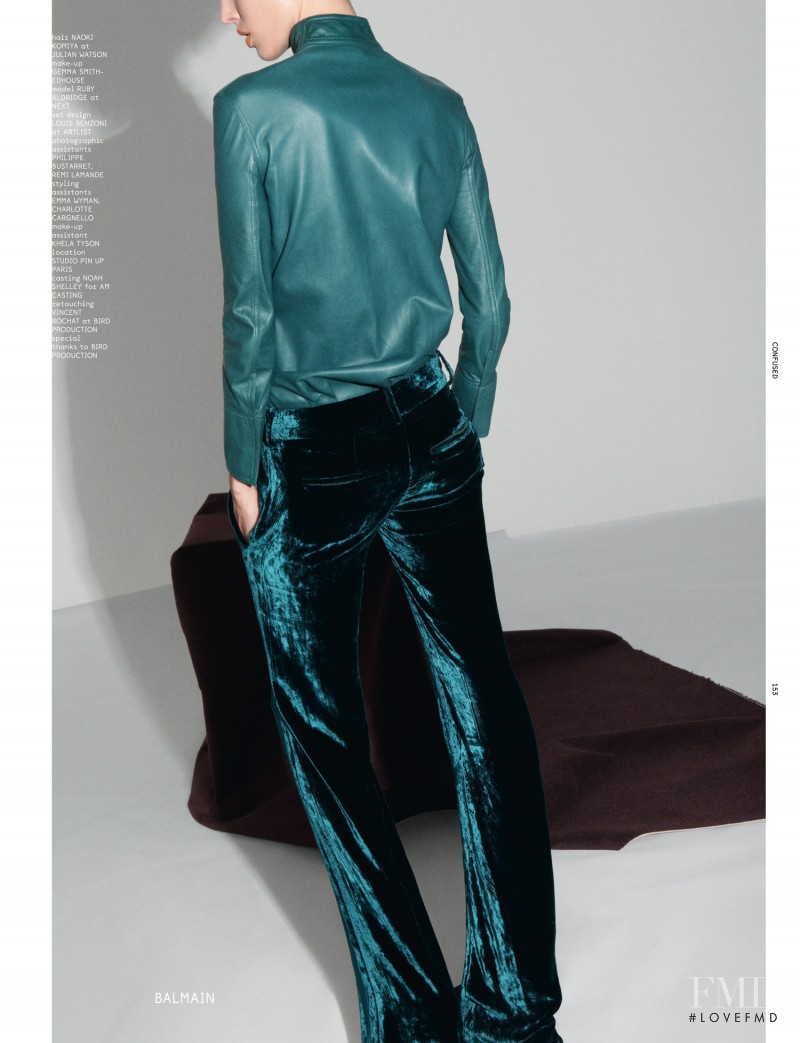 Ruby Aldridge featured in Fall Collections, September 2012