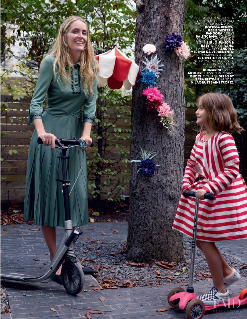 Georgina Grenville featured in We are Family, January 2018