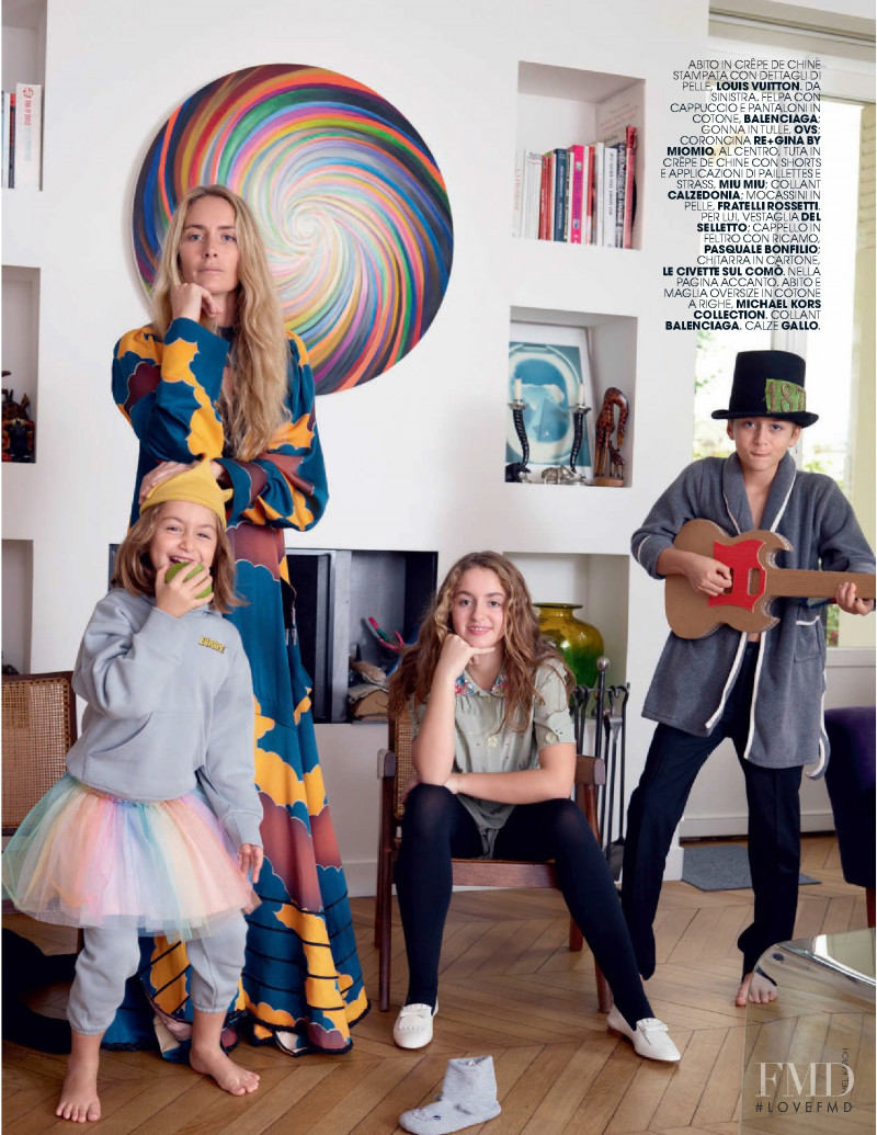 Georgina Grenville featured in We are Family, January 2018