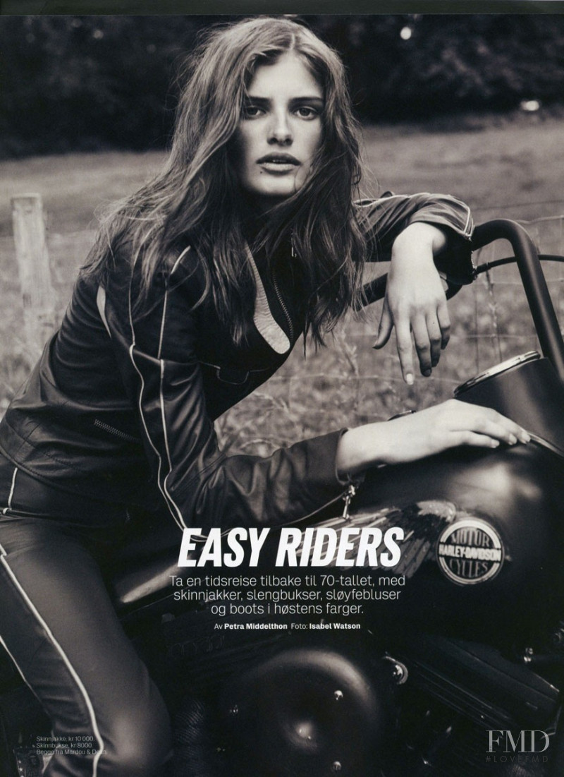 Signe Veiteberg featured in Easy Riders, September 2016
