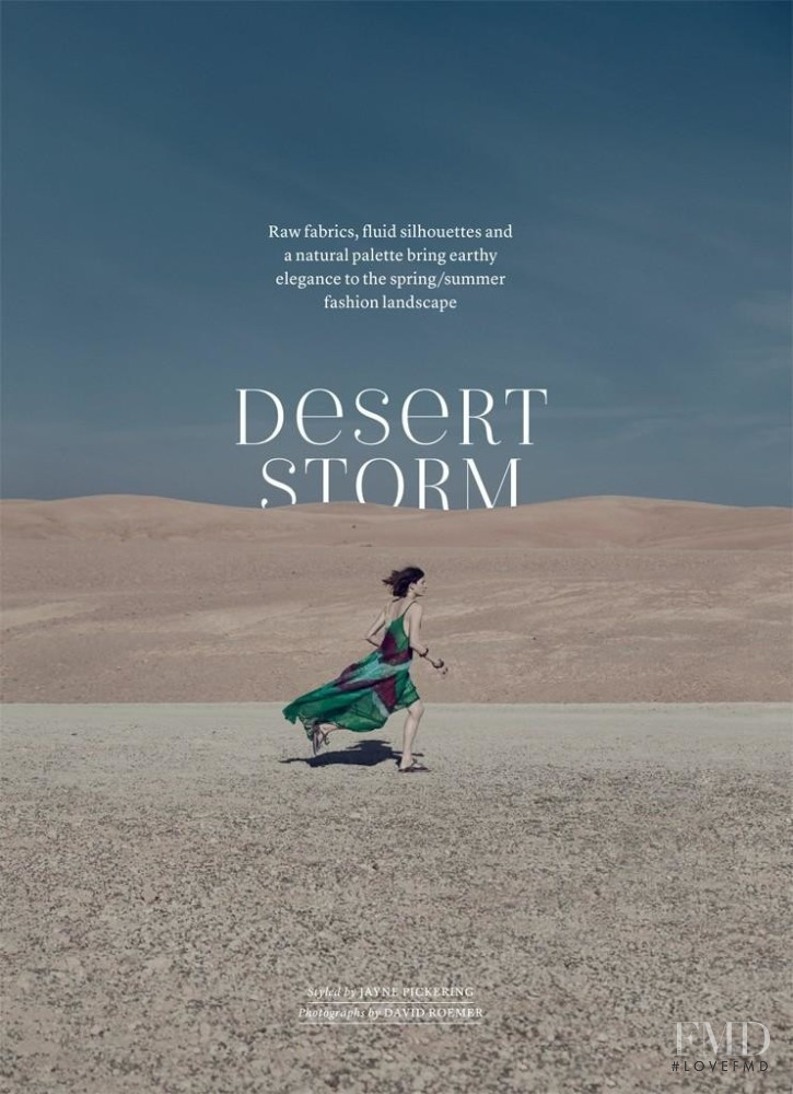 Jennae Quisenberry featured in Desert Strom, March 2018