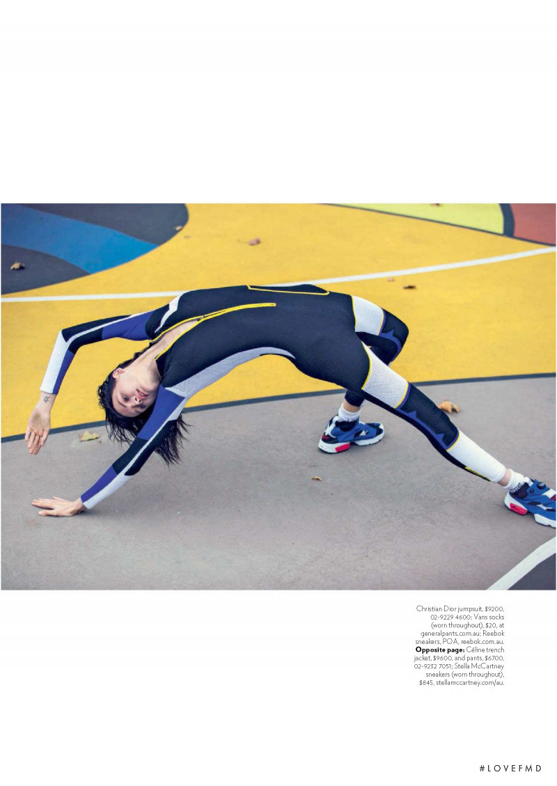 Katlin Aas featured in Speed, May 2018
