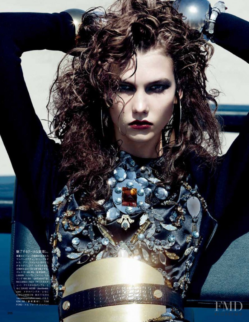 Karlie Kloss featured in The Metal Winner, September 2012