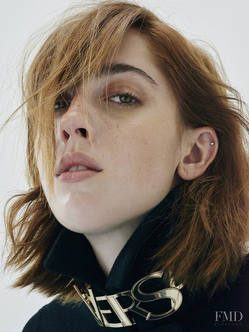 Teddy Quinlivan featured in Versace, September 2015