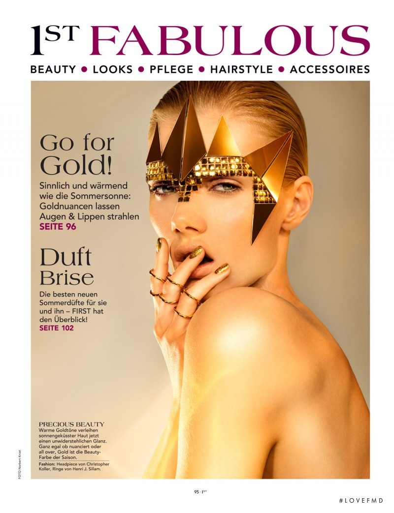 Anouk Sanders featured in Go For Gold, September 2012