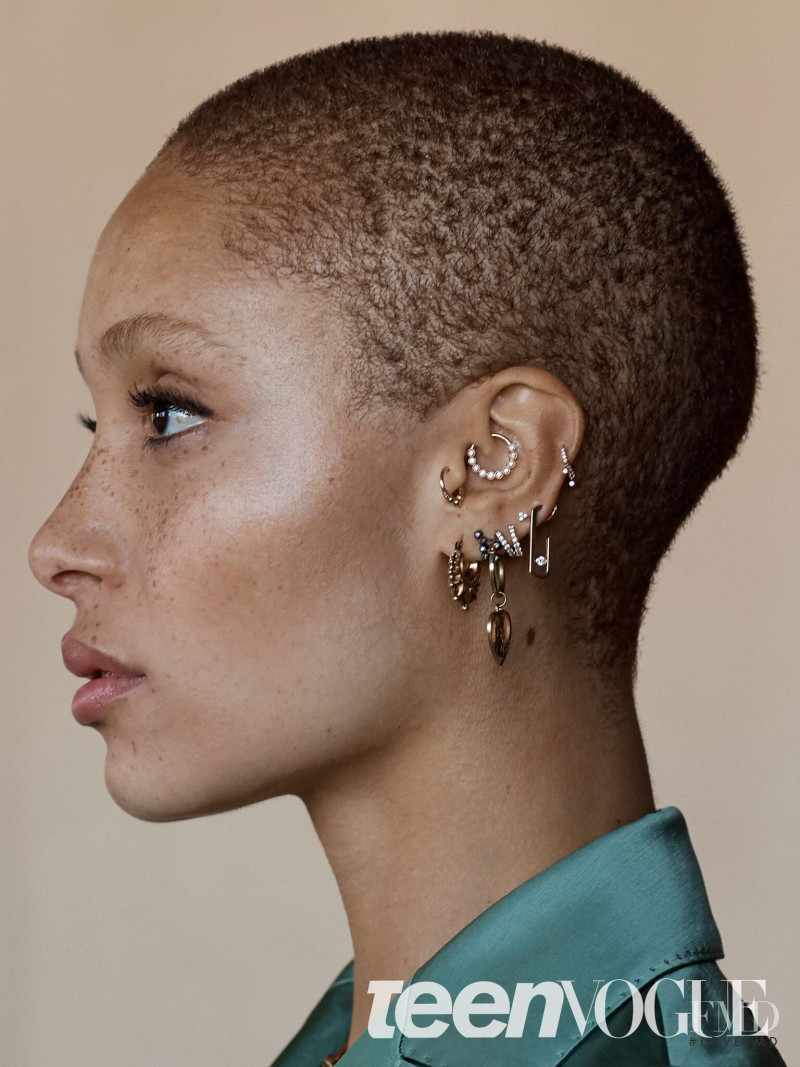 Adwoa Aboah featured in Gurls Talk, March 2018