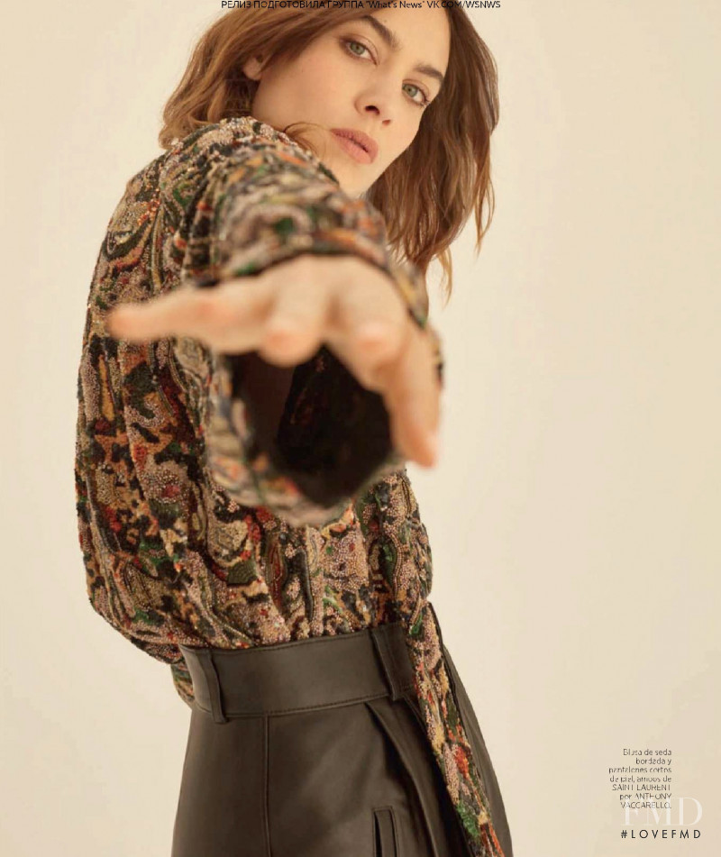 Alexa Chung featured in Alexa, July 2018