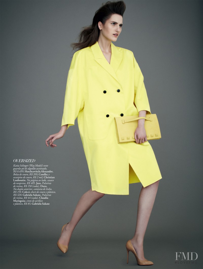 Katia Selinger featured in New Silhouette, August 2012