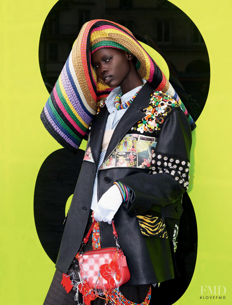Shanelle Nyasiase featured in Glober Hypersolour, February 2018