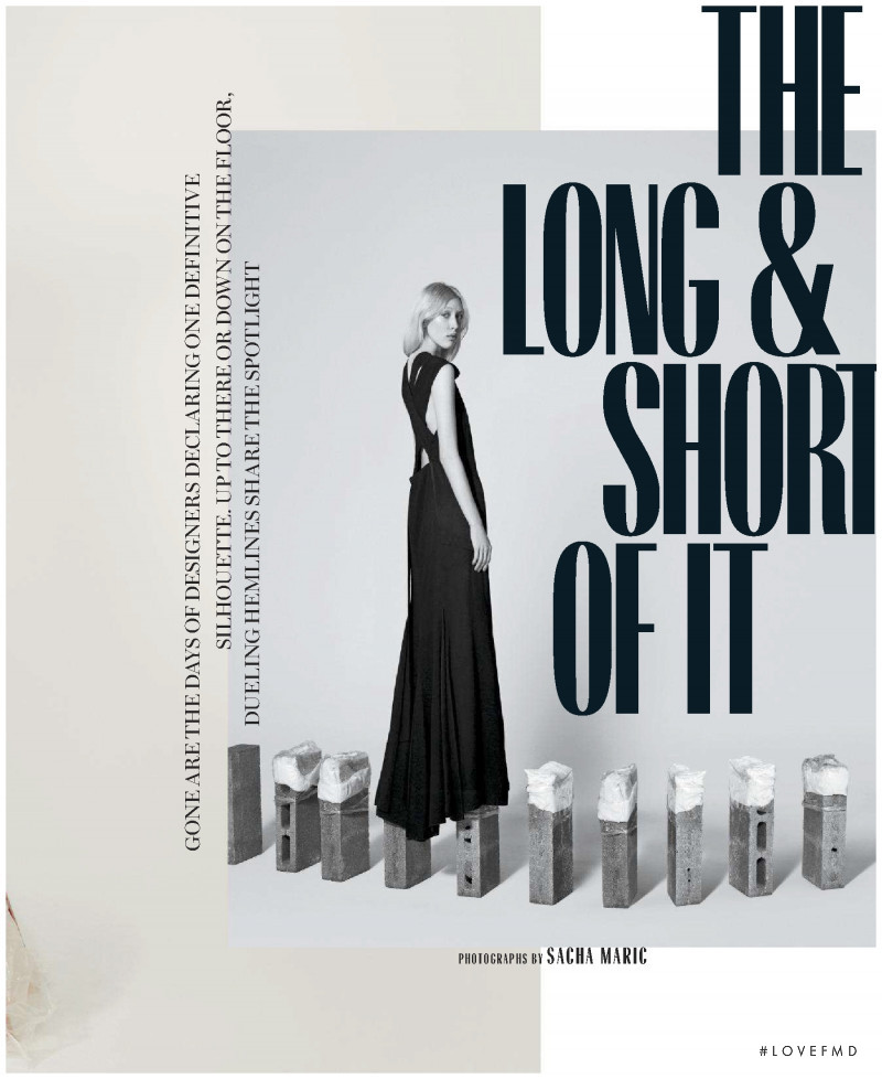 Tyg Davison featured in The Long & Short Of It, June 2018