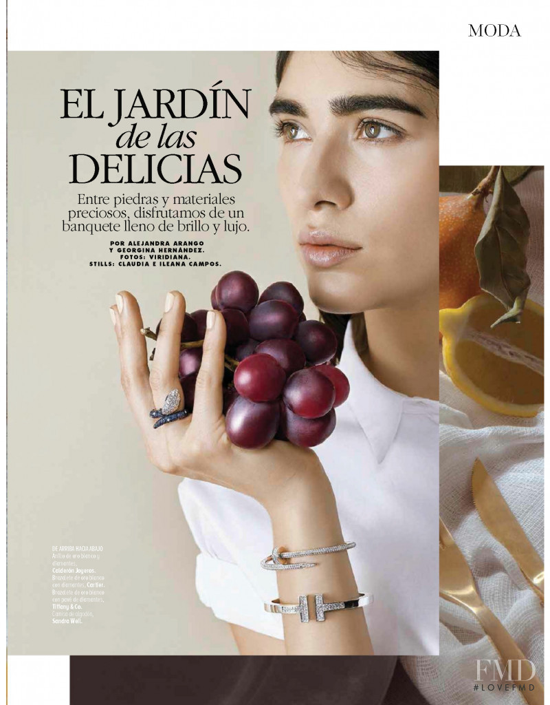 Yazmin Escobar featured in El Jardín de las Delicias, May 2018