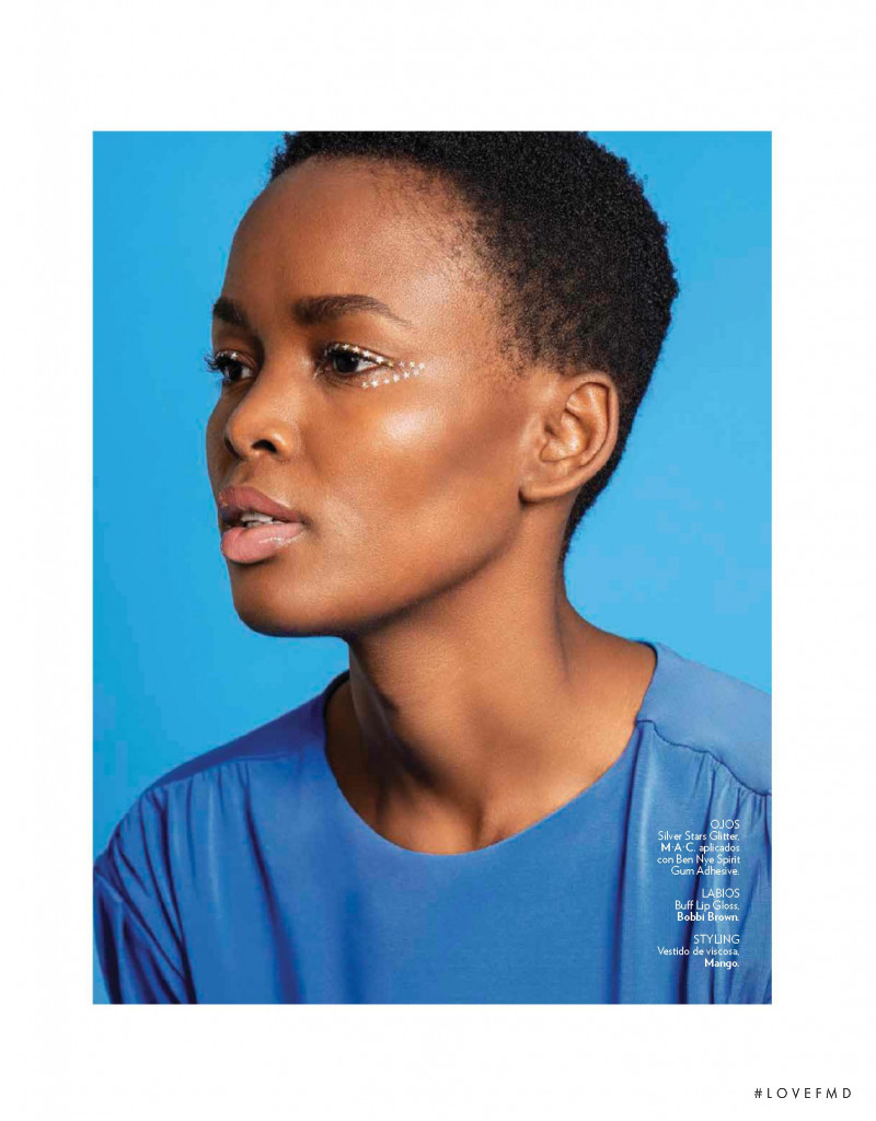 Flaviana Matata featured in Silver Queen, May 2018