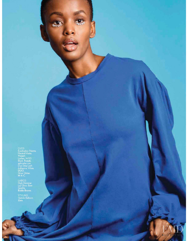 Flaviana Matata featured in Silver Queen, May 2018