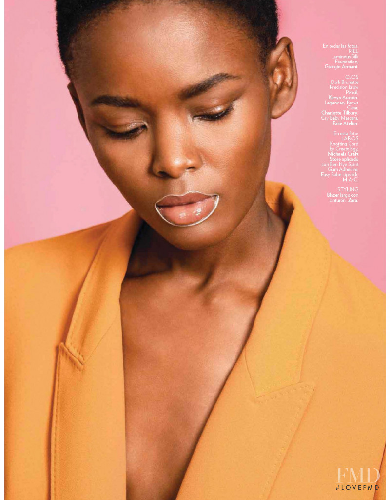 Flaviana Matata featured in Silver Queen, May 2018