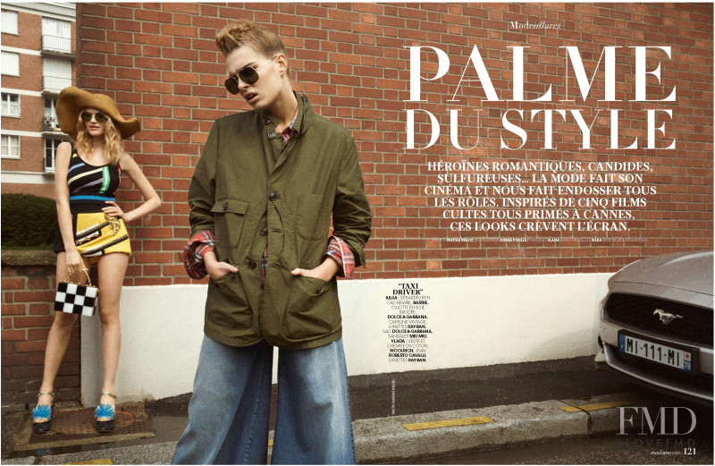 Vlada Roslyakova featured in Palme Du Style, May 2017