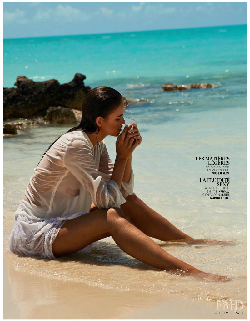 Robin Holzken featured in Hits Plein Soleil, April 2018