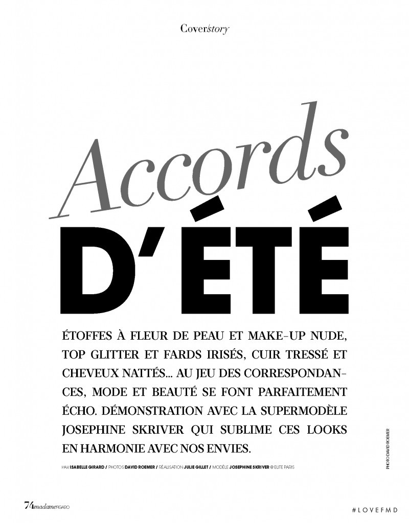 Accords D\'Ete, May 2018