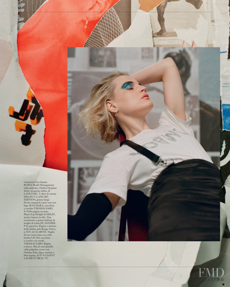 Guinevere van Seenus featured in Colors, July 2018