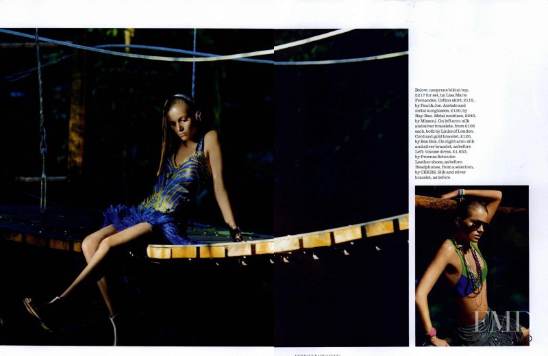 Anne Marie van Dijk featured in The Lond, Hot Summer, June 2010