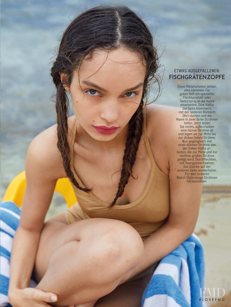 Luma Grothe featured in Das Sieht Heiß Aus, June 2018