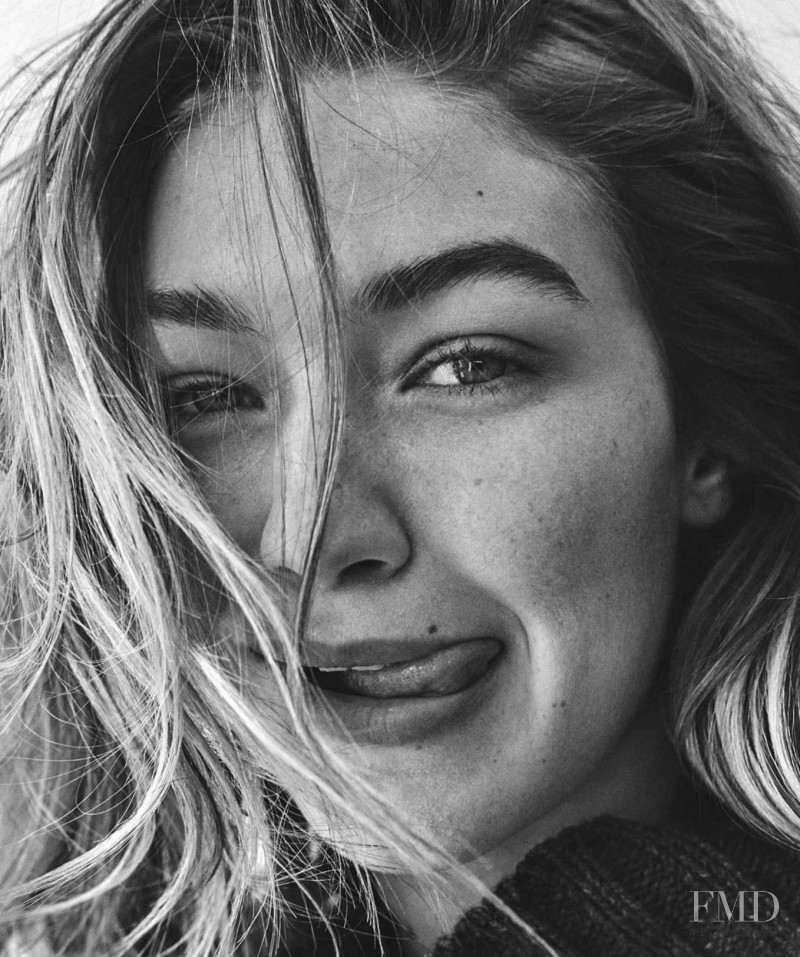 Gigi Hadid featured in Cool Change, July 2018
