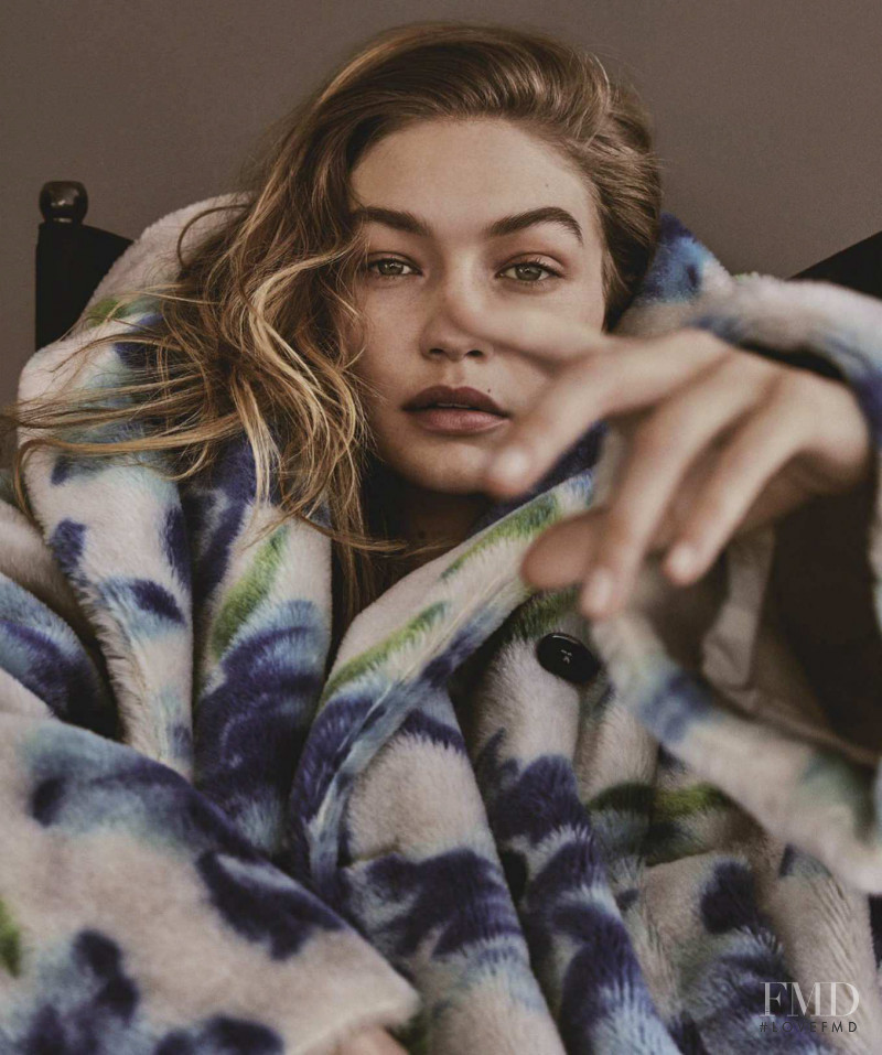 Gigi Hadid featured in Cool Change, July 2018