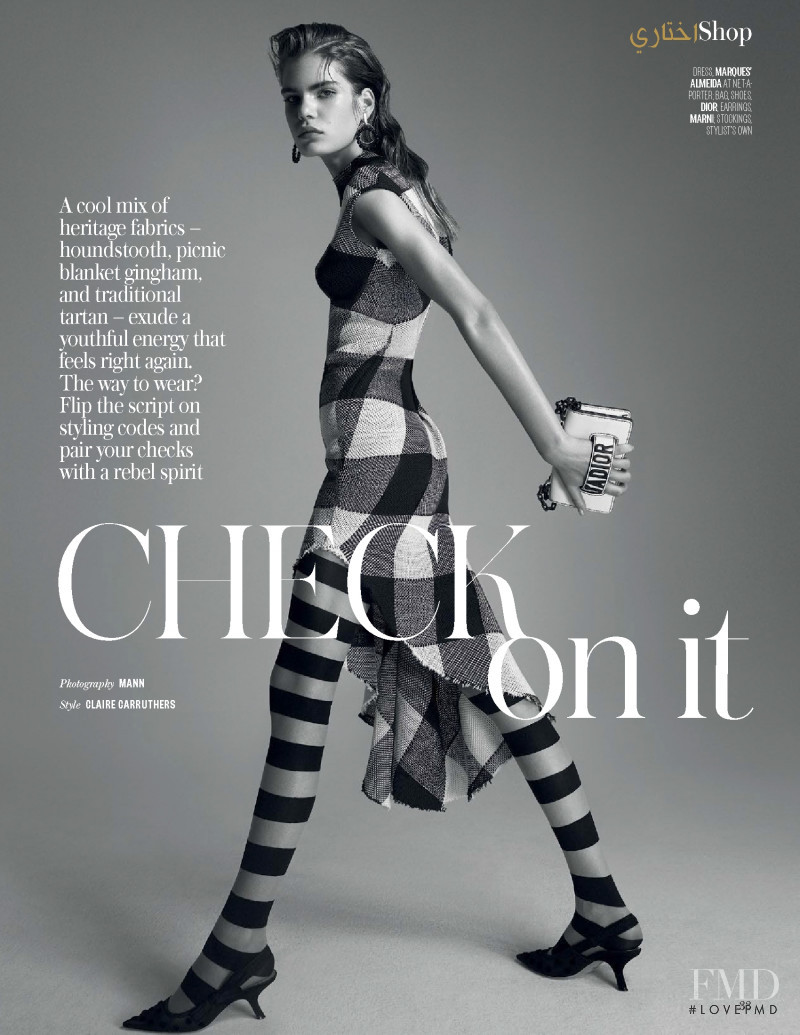 Sophie Rask featured in Check On It, June 2018