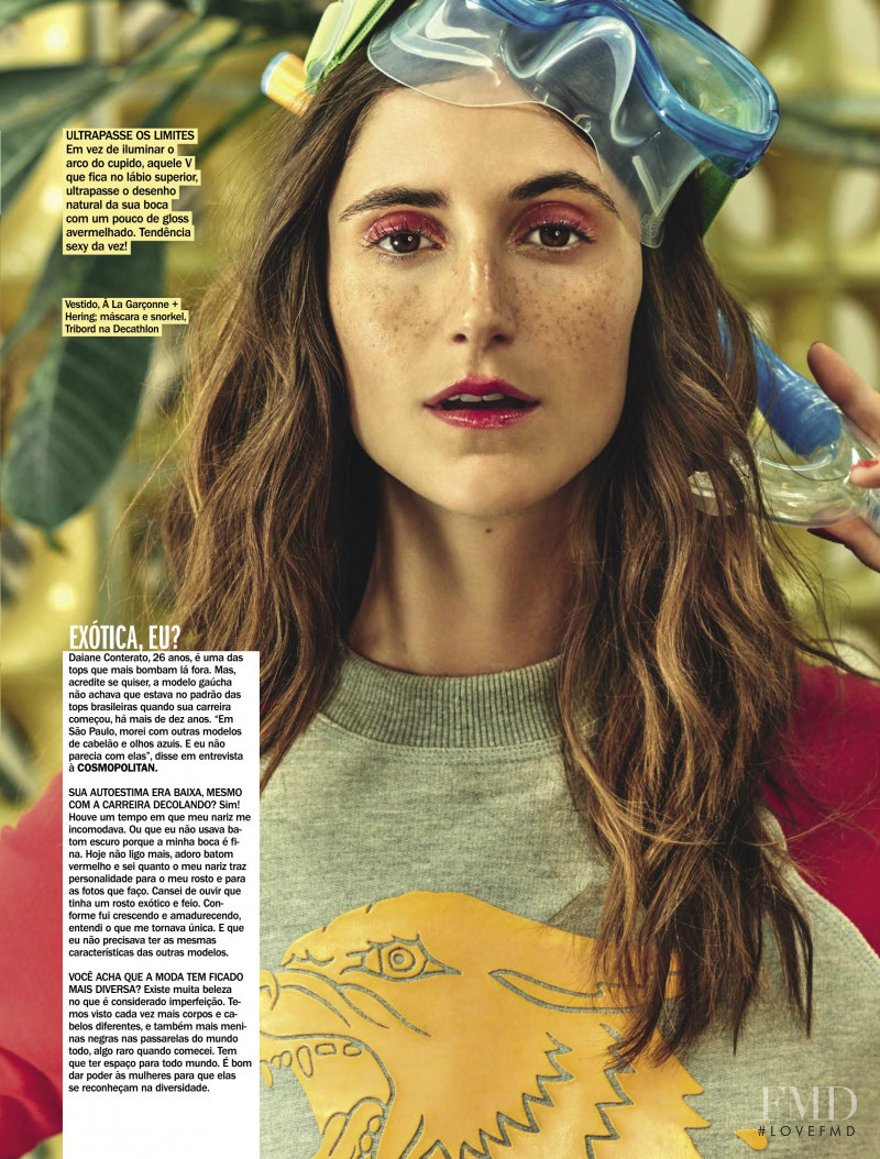 Daiane Conterato featured in Gloss para Tudo, March 2017