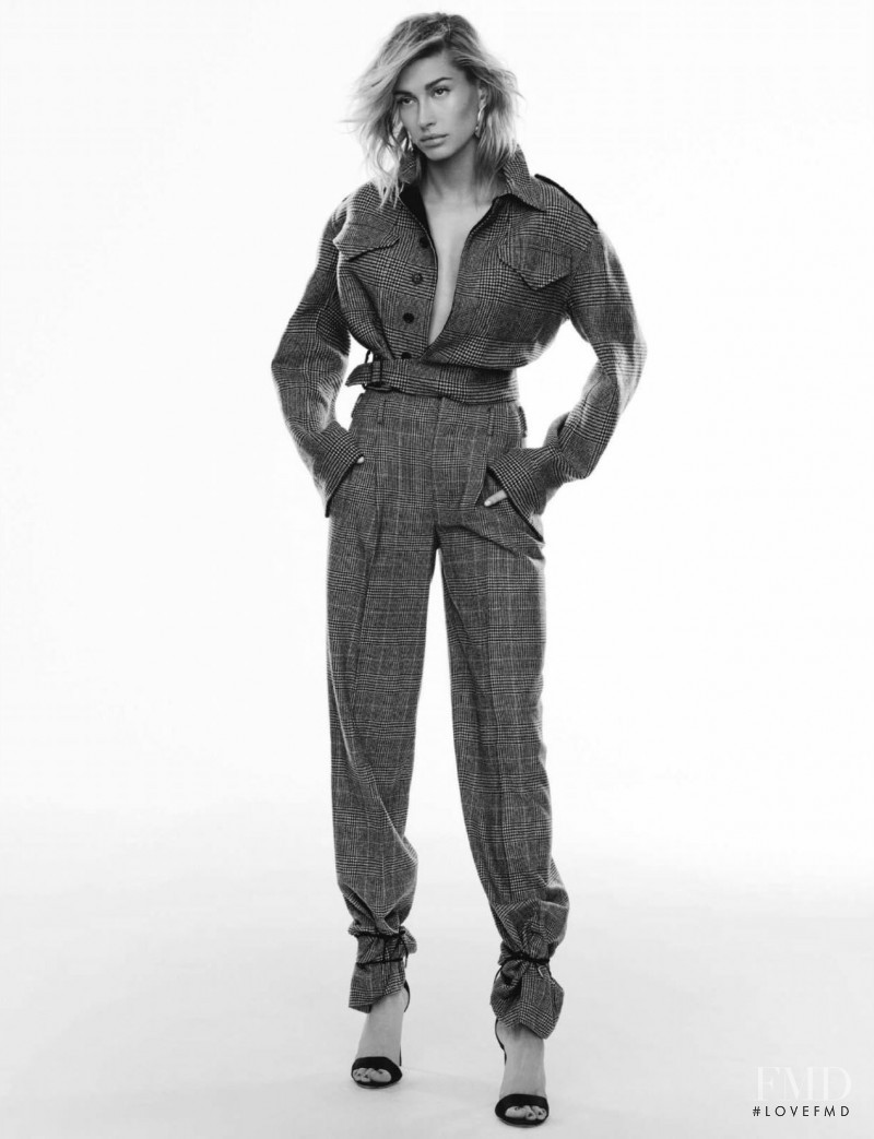 Hailey Baldwin Bieber featured in Covergirl, January 2018