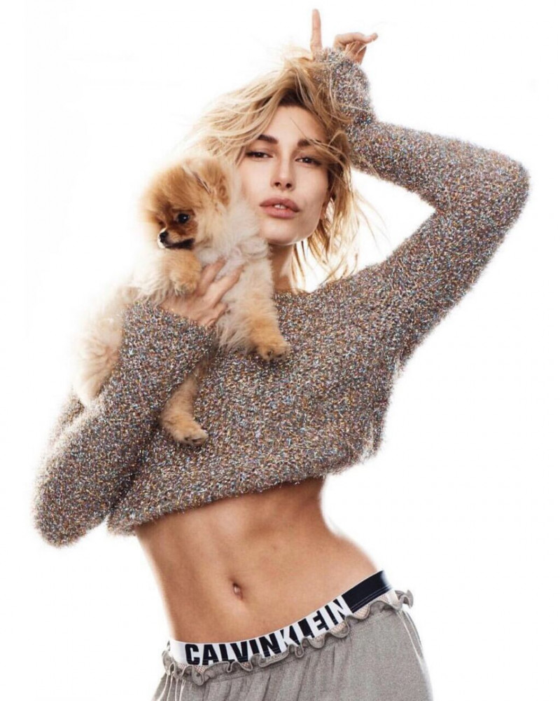 Hailey Baldwin Bieber featured in Covergirl, January 2018