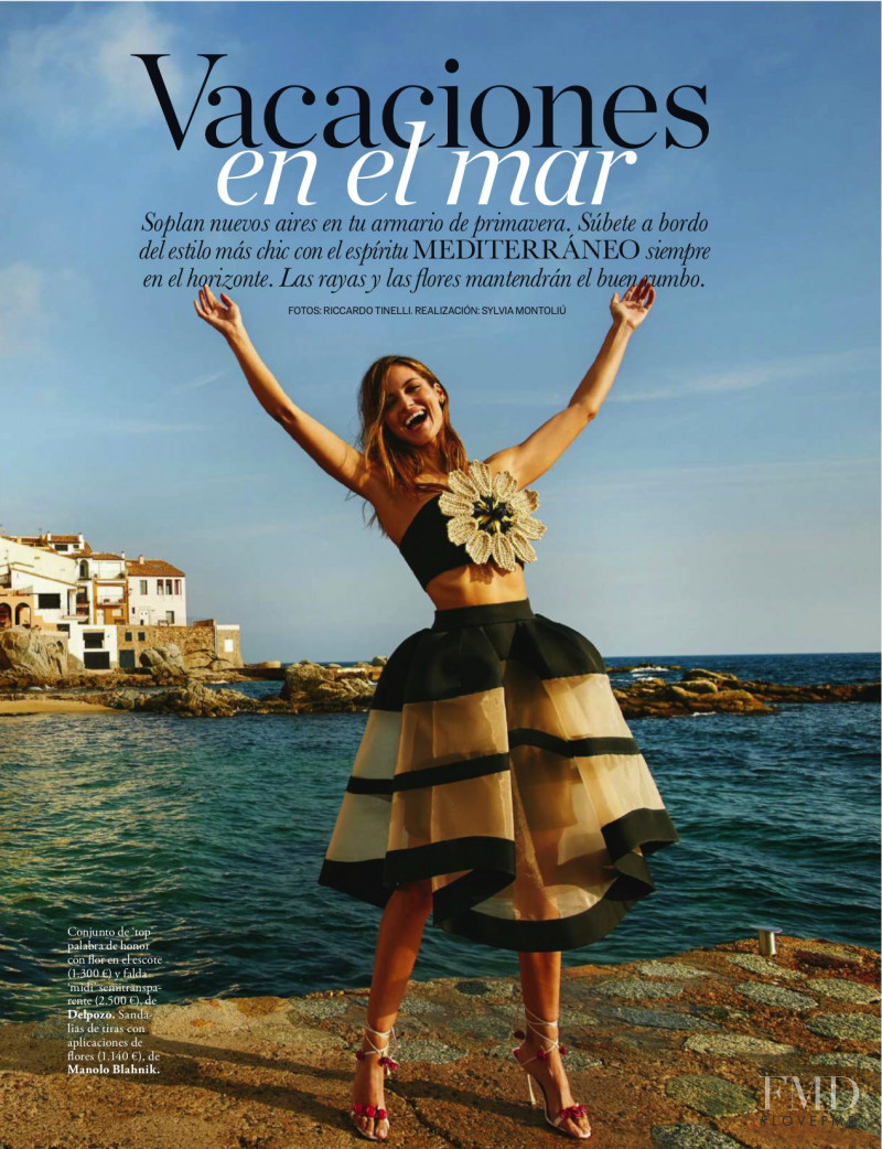 Ariadne Artiles featured in Vacaciones en el mar, March 2016