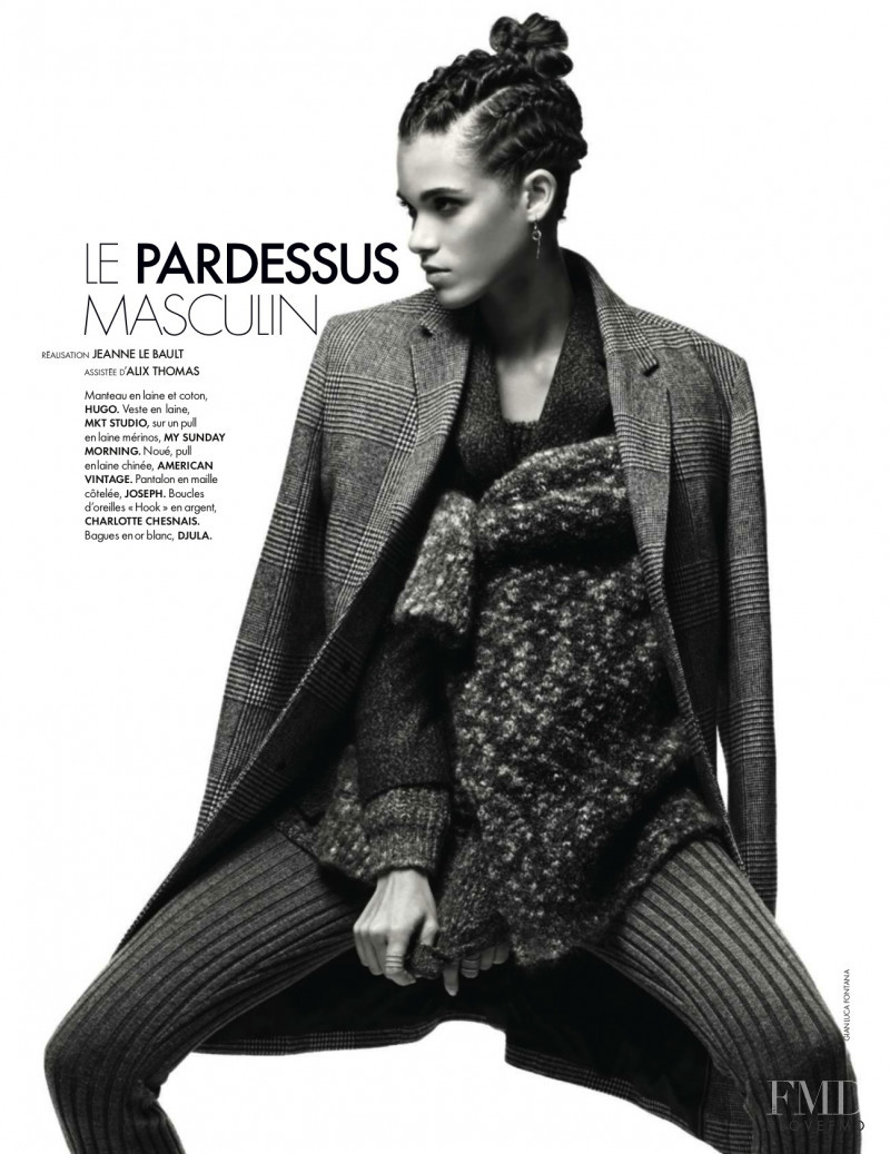 Pauline Hoarau featured in Basiques Instinct, December 2015