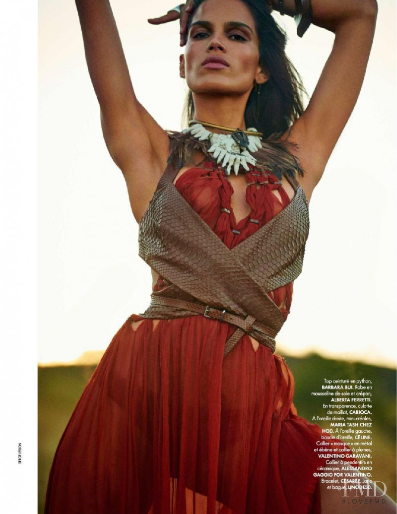 Raica Oliveira featured in African Dream, June 2016
