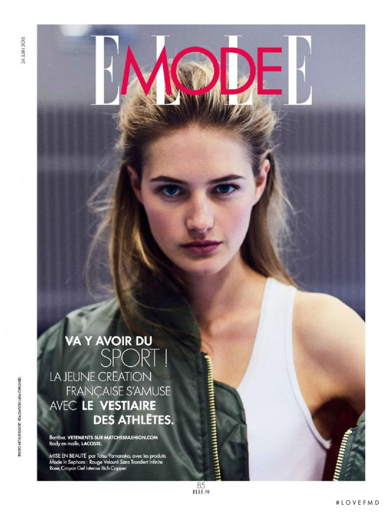 Sanne Vloet featured in L\'olympe Du Style, June 2016