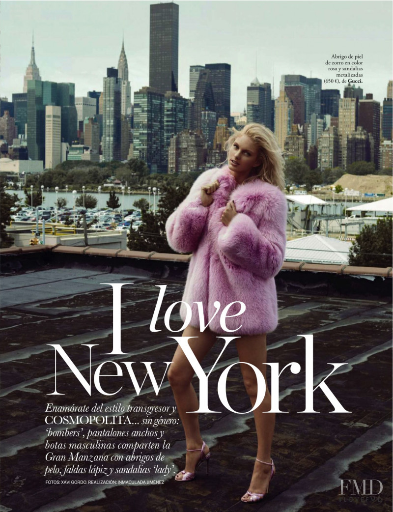 Patricia van der Vliet featured in I Love New York, September 2016