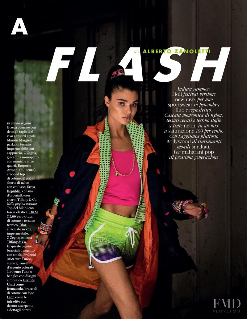 Daniela Braga featured in A Flash In The Dark, June 2018