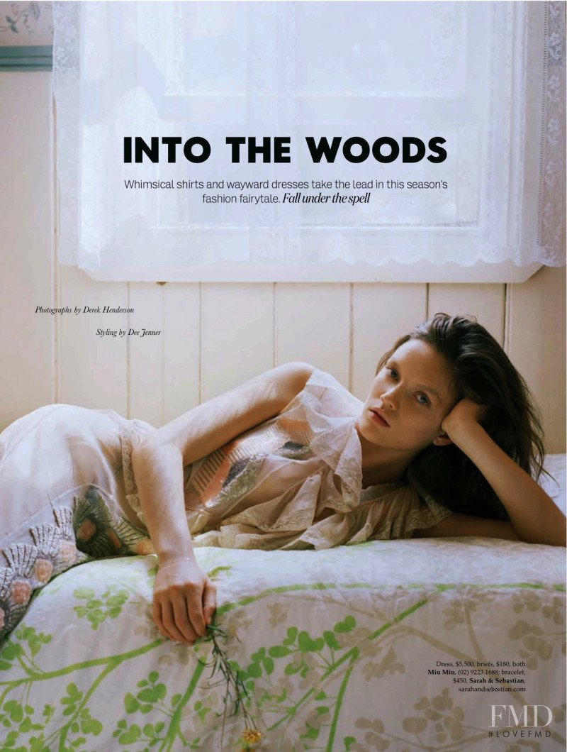 Grace Anderson featured in Into The Woods, May 2016