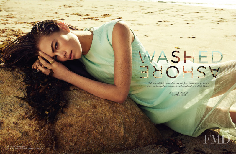 Mathilde Brandi featured in Washed Ashore, June 2015