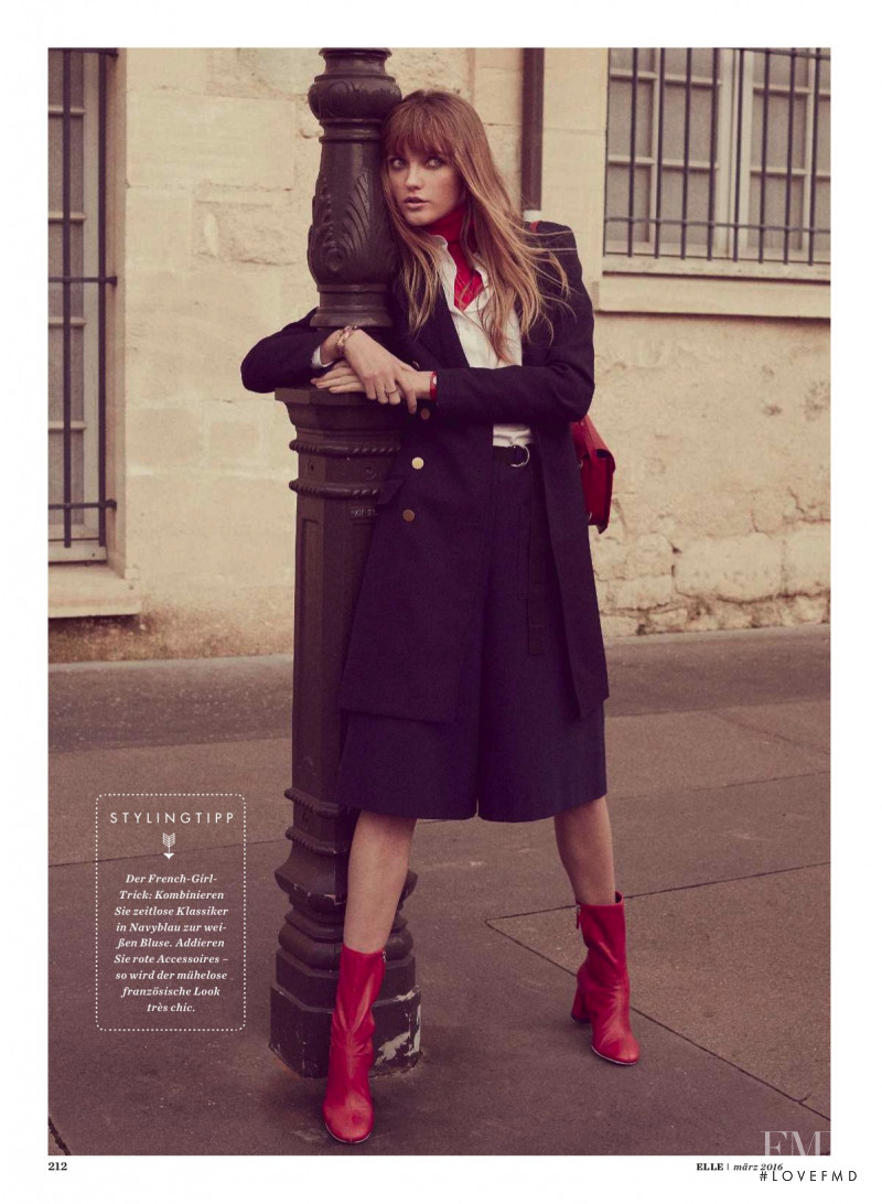 Vlada Roslyakova featured in French Girl, March 2016