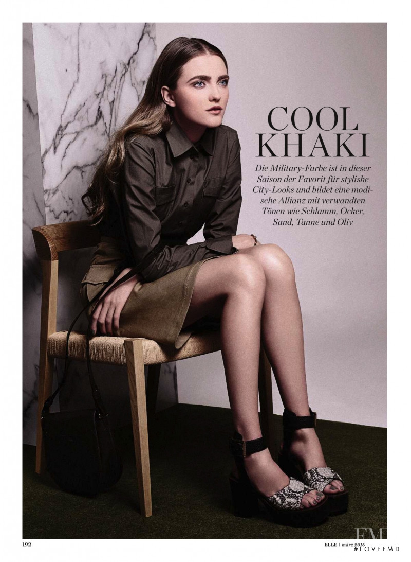 Vlada Roslyakova featured in Cool Khaki, March 2016