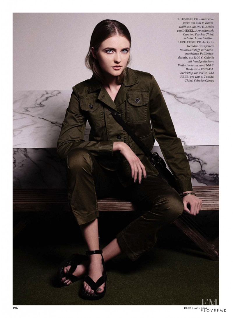 Vlada Roslyakova featured in Cool Khaki, March 2016