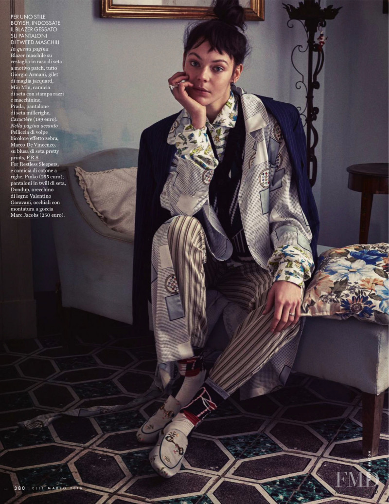 Kinga Rajzak featured in Pijama Girl, March 2016