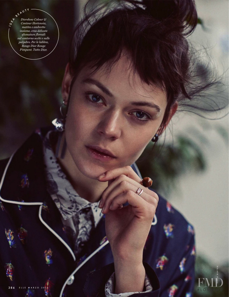 Kinga Rajzak featured in Pijama Girl, March 2016