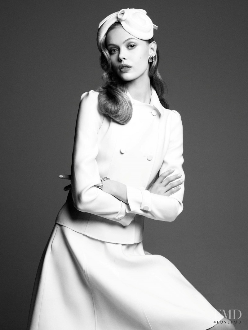 Frida Gustavsson featured in When Elegance Comes Easy, August 2012