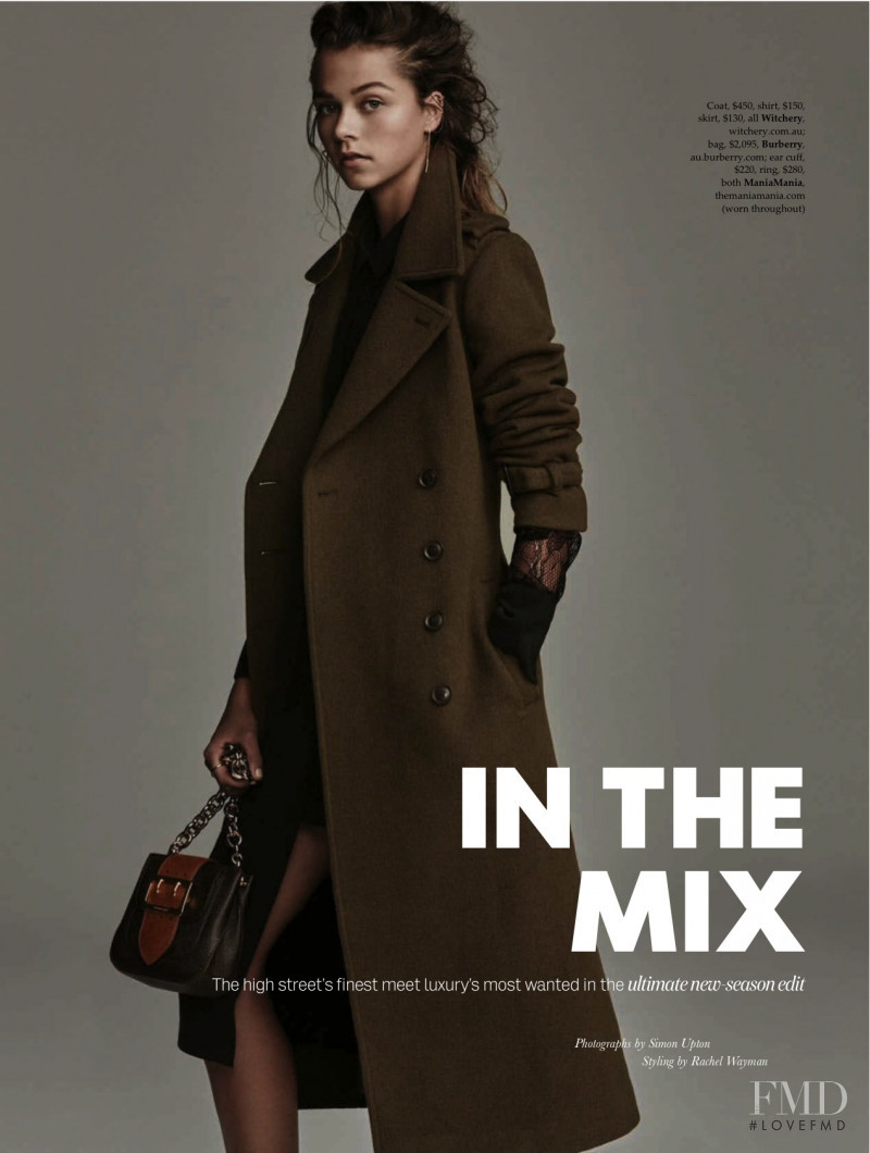 Alannah Walton featured in In the mix, April 2016